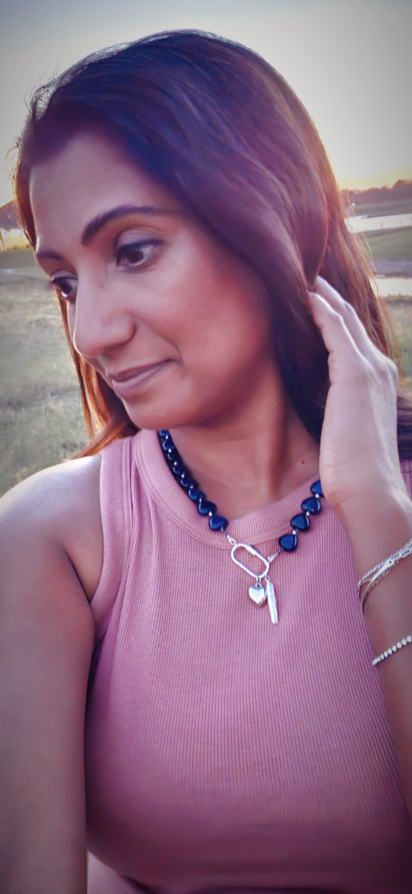 Dusk blue Necklace