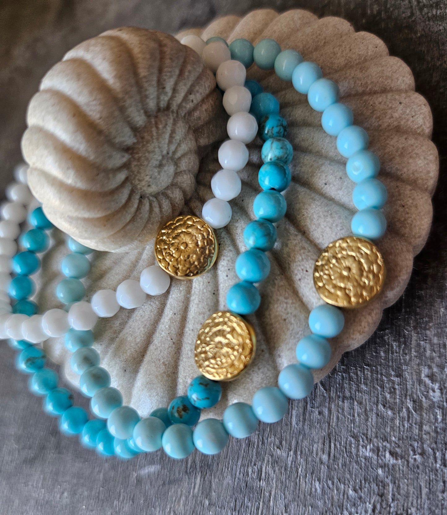 Bora Bora Stretchy Bracelet Stack