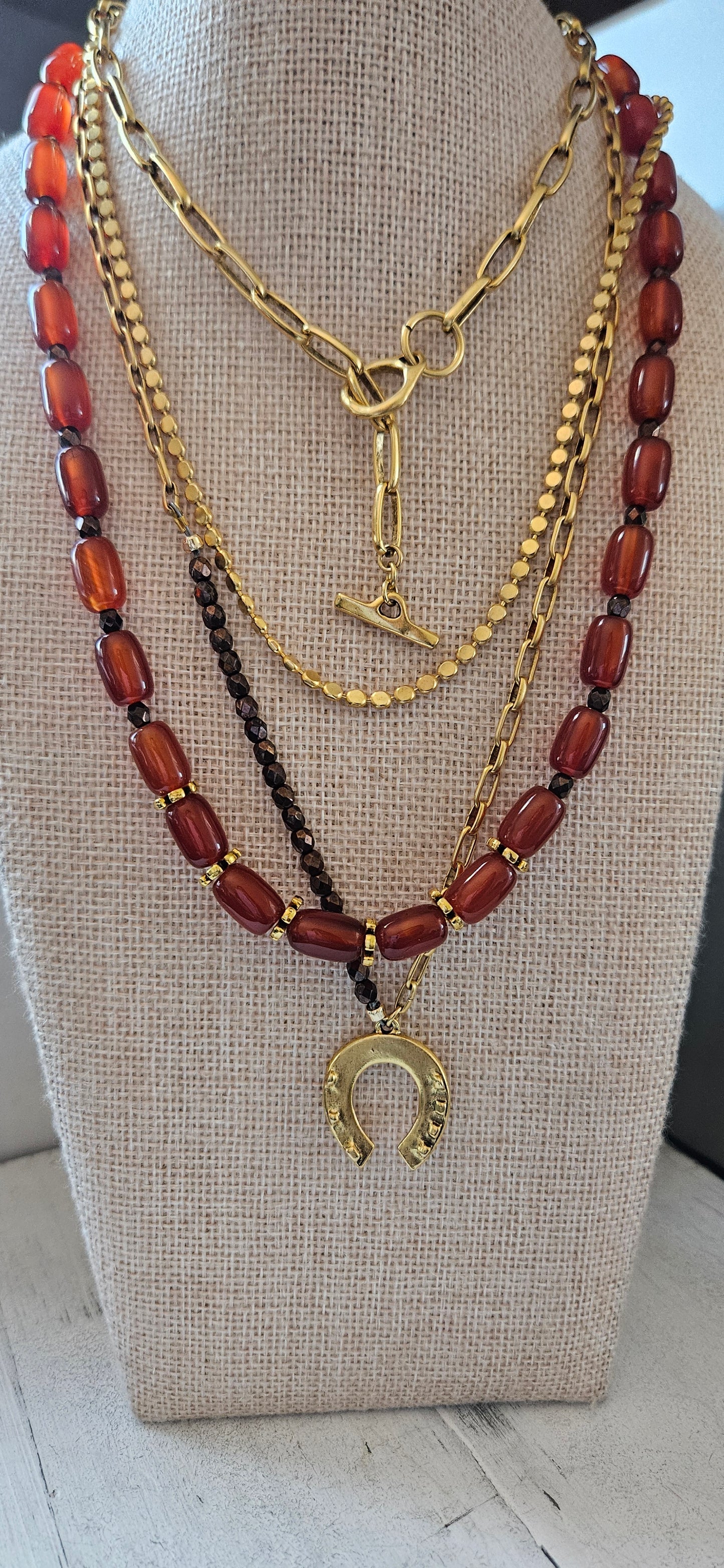 Gemstone Charm Bar