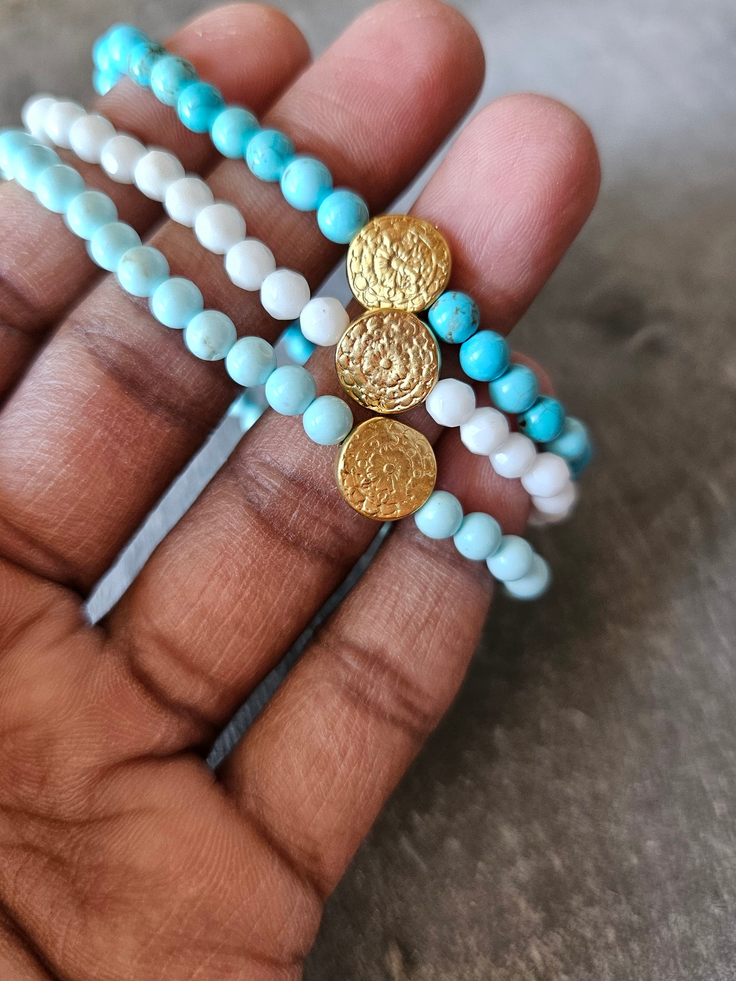 Bora Bora Stretchy Bracelet Stack