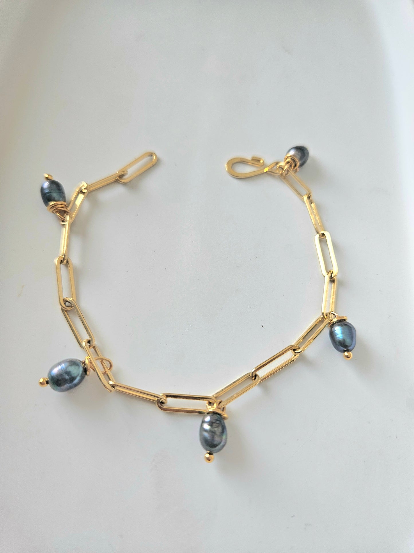 Blue Tidal Charm Bracelet