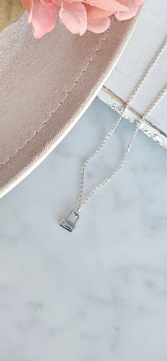 Unlock Sterling Silver Necklace