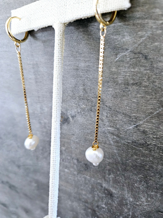 Pearl Drop Earrings