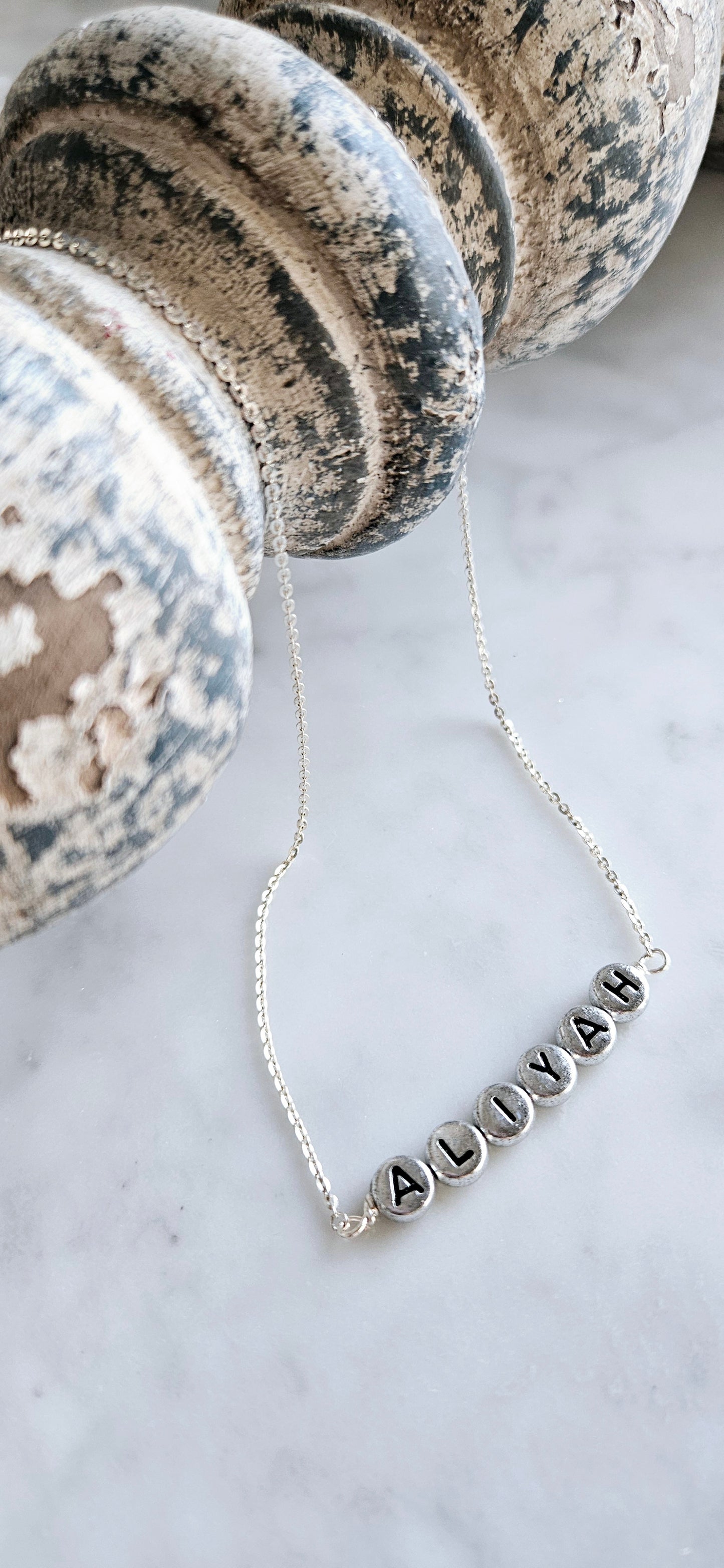 Silver "Name Bar" Necklace