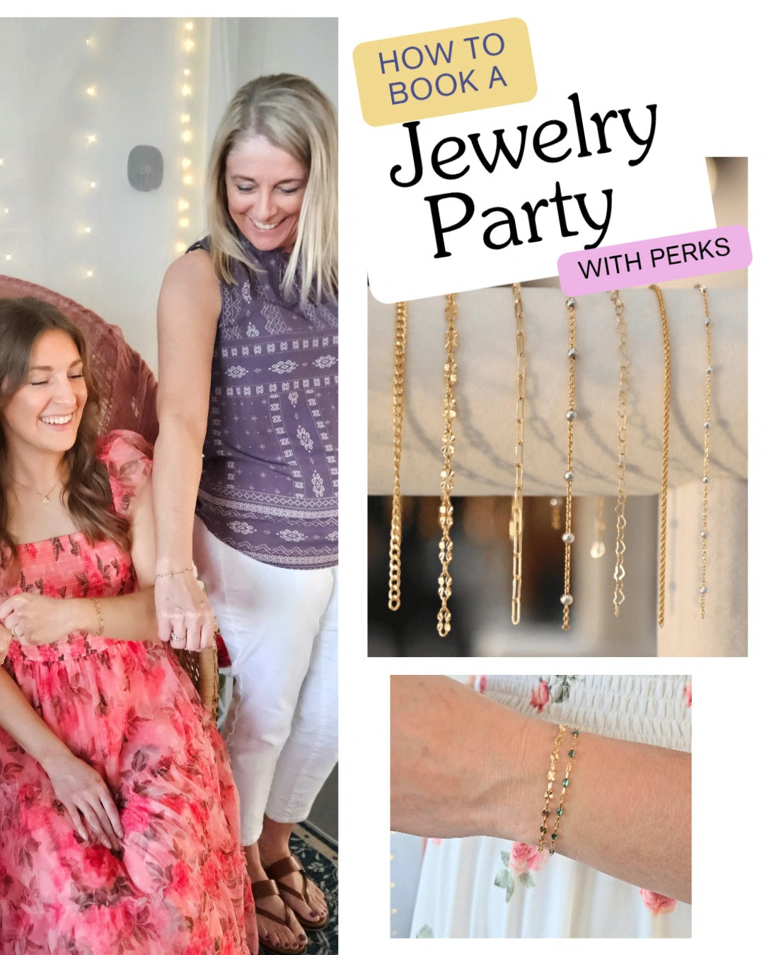 Permanent Jewelry Private Party - Adults