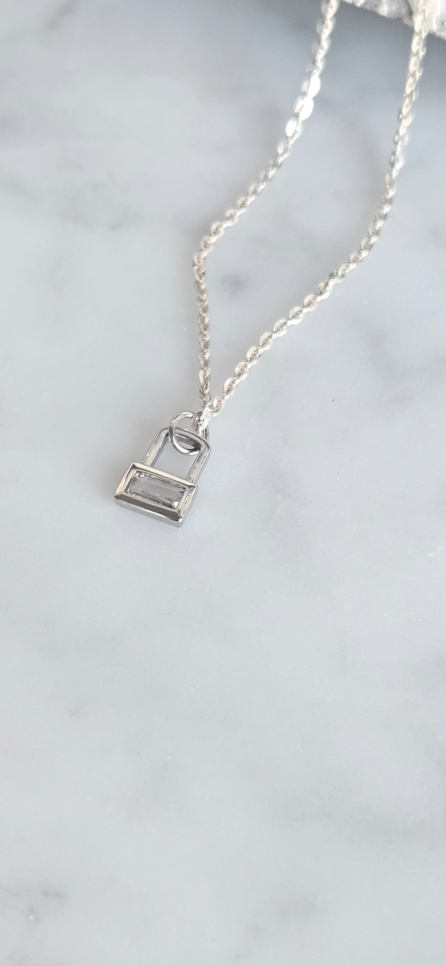 Unlock Sterling Silver Necklace